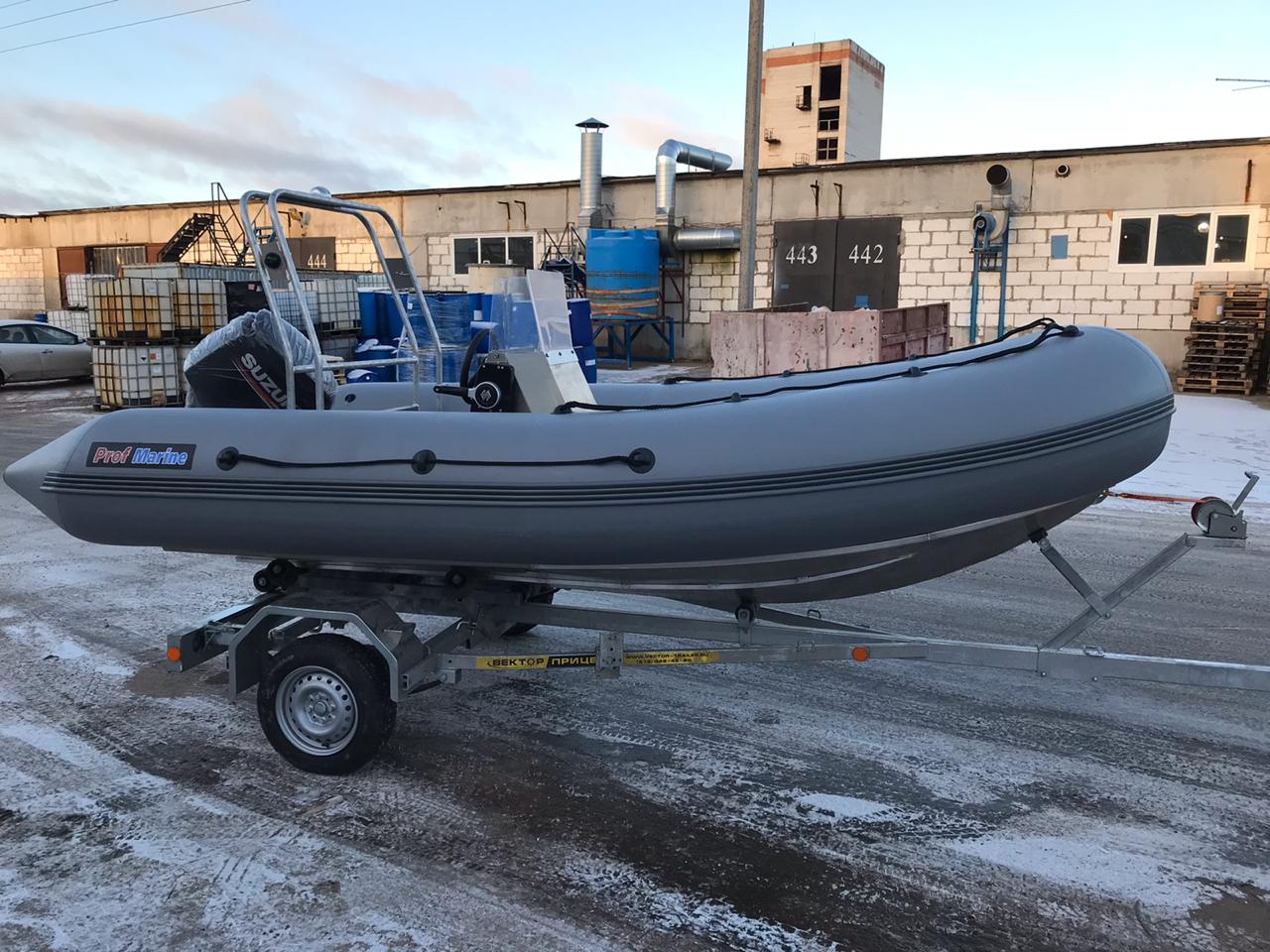 ПрофМарин РМ 450 RIB с алюминиевым корпусом ПрофМарин РМ 450 RIB с алюминиевым корпусом